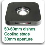 50-60mm dishes cooling stage