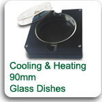 cooling 90mm glass dishes