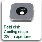 cooling stages for petri dishes