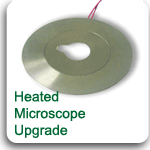 Heated microscope upgrade