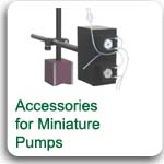 accessories for miniature pumps